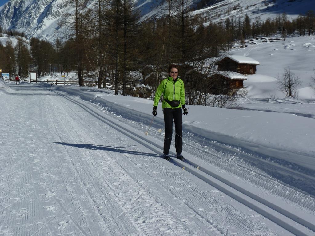 לינה וארוחת בוקר קראנס-מונטנה Chalet Des Alpes מראה חיצוני תמונה