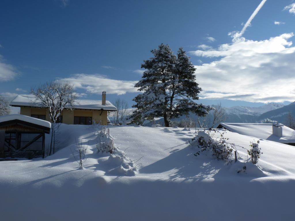 לינה וארוחת בוקר קראנס-מונטנה Chalet Des Alpes מראה חיצוני תמונה