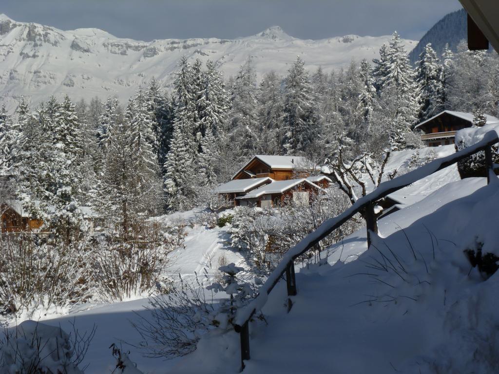 Chalet Des Alpes - Sunset View - קראנס-מונטנה מראה חיצוני תמונה
