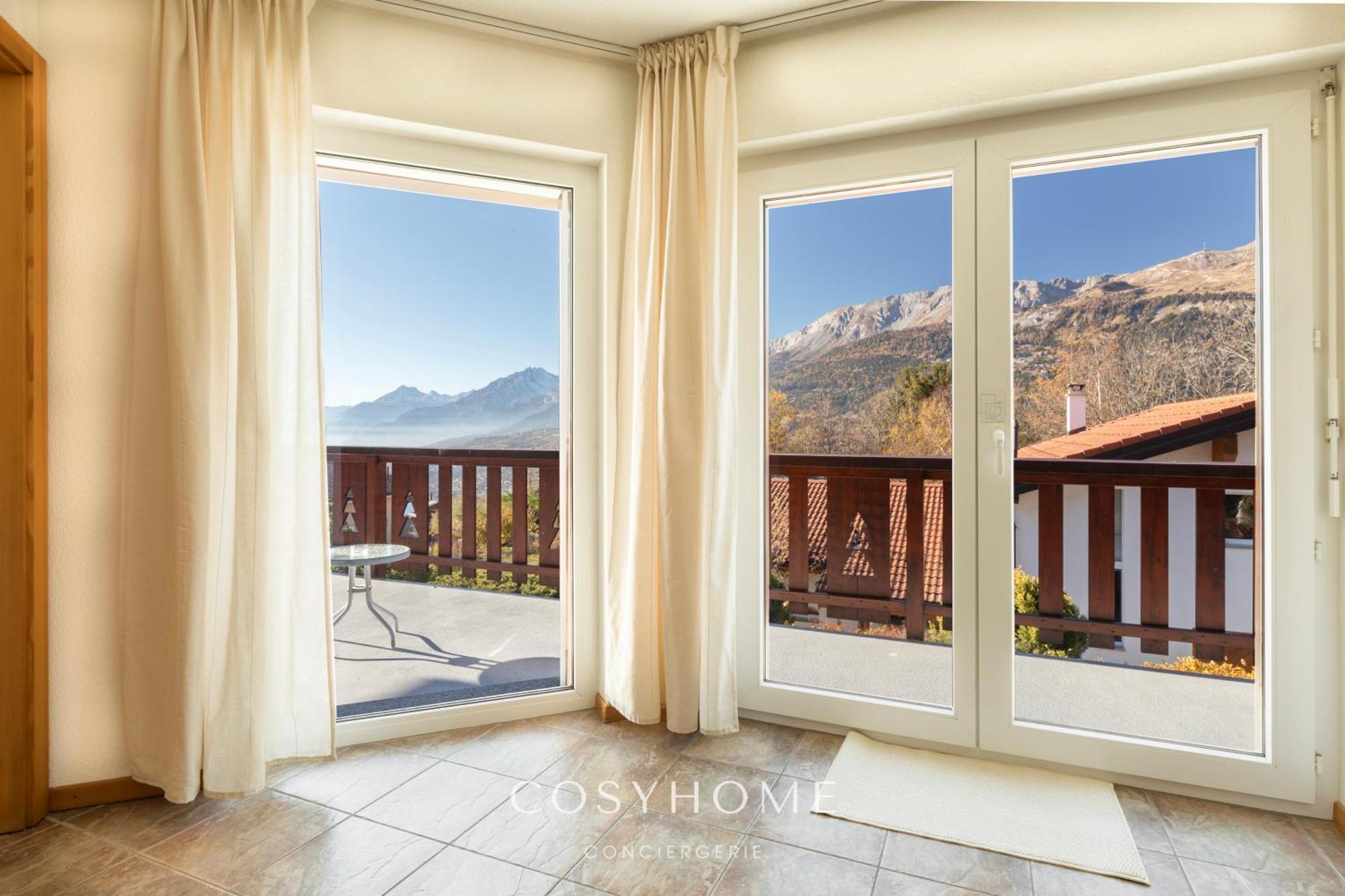 Chalet Des Alpes - Sunset View - קראנס-מונטנה מראה חיצוני תמונה